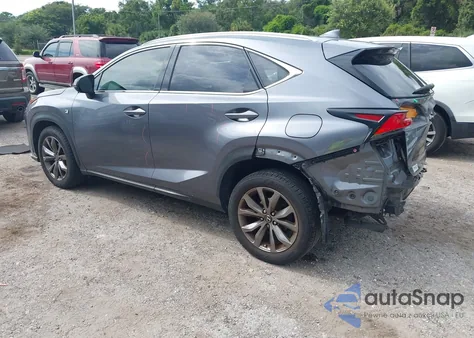 2019 Lexus Nx 300 F Sport из США, поврежденный, VIN JTJYARBZ3K2145568